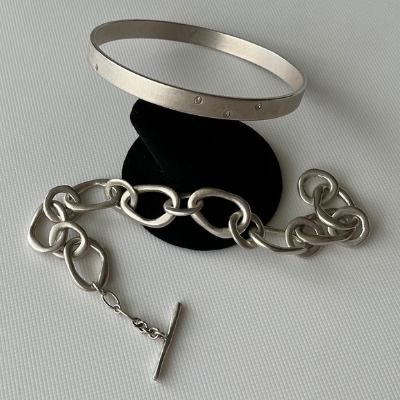 Silver Brass Bracelet and a Bengal - Picture 2 of 3